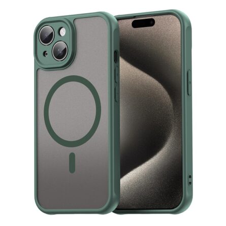 Θήκη κινητού Techsuit HaloFrost II MagSafe for iPhone 15 Green