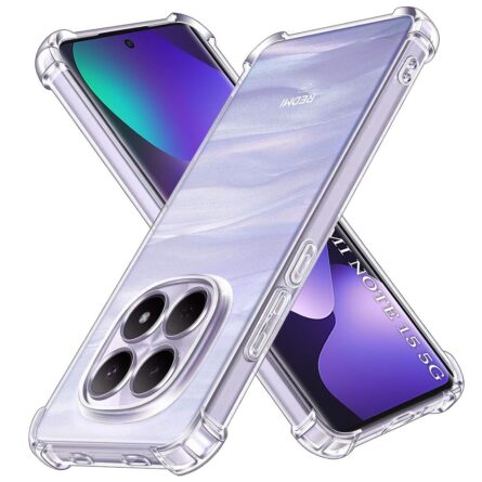 Θήκη κινητού Techsuit Shockproof Clear Silicone for Xiaomi Redmi Note 15 5G / Note 15 4G / Poco M8 5G Clear