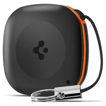 ΣΥΜΒΑΤΟ ΜΟΝΟ ΜΕ iOS (iPhone- iPad) SmartTag Spigen Bluetooth TagMe for iPhone, Compatible with Apple Find My, Anti-Loss, Built-in Strap and O-ring Black