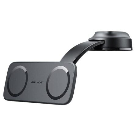 Βάση Κινητού Acefast D60 for Dashboard and Windshield, Dual Magnetic Pad for 2 Phones, Angle Adjustment Black