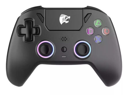 Roar Bluetooth Gamepad for Switch/PS4/PC/iOS/Android Black