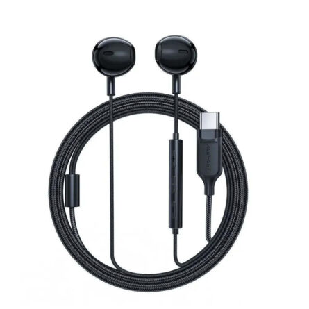 Ακουστικό Acefast L2 Ιn-Εar Ηeadphones USB-C Microphone Remote Control 1.2m Black