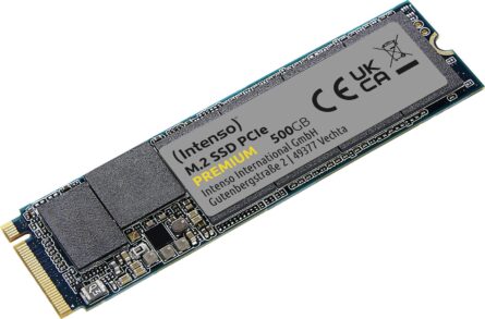 Δίσκος SSD Intenso M.2 PCIe Premium 500GB 2100 Reading/1100 Writing