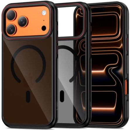 Θήκη κινητού Tech-Protect Maghybrid MagSafe for iPhone 17 Pro Max / 18 Pro Max Black/Red