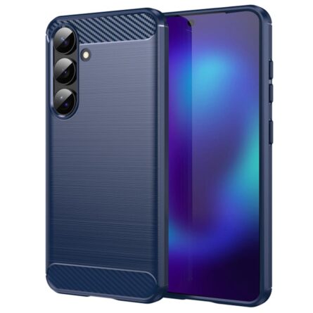 Θήκη κινητού Techsuit Carbon Silicone for Samsung Galaxy S26 Blue