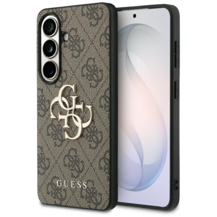 Θήκη κινητού Guess Hardcase 4G Big Metal Logo for Samsung Galaxy S26 Plus Brown