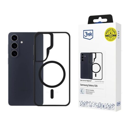 Θήκη κινητού 3mk Satin Armor MagCase for Samsung Galaxy S26 Transparent