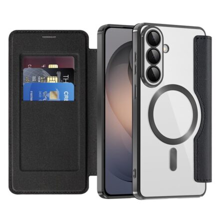 Θήκη κινητού Techsuit SmartMag Book for Samsung Galaxy S26 Black