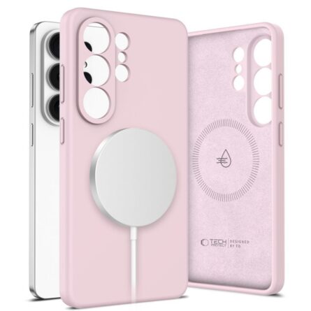 Θήκη κινητού Tech-Protect Silicone MagSafe for Samsung S26 Ultra Pink Pearl