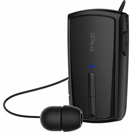 Ακουστικό Bluetooth iPro RH120 Retractable Μαύρο