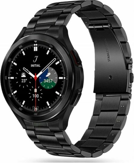 Λουράκι Tech Protect Stainless Strap For Samsung Galaxy Watch 4/4Classic 40/42/44/46mm Black