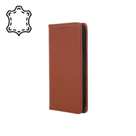 Θήκη κινητού Oem Genuine Leather Smart Pro for Xiaomi Redmi Note 11s Brown