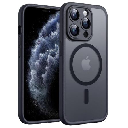 Θήκη κινητού Techsuit PureFrost MagSafe for iPhone 11 Pro Max Frosted Black