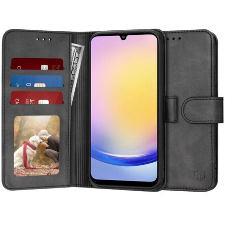 Θήκη κινητού Techsuit Diary Book for Samsung Galaxy A25 5G Black