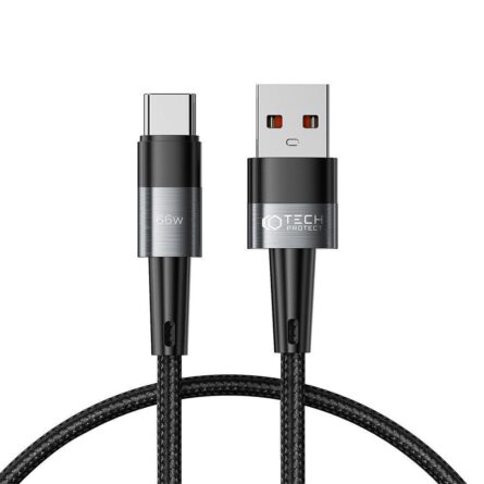 Καλώδιο Tech-Protect Ultraboost USB A to Type C 66W/6A 0.5m Grey