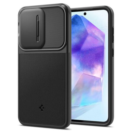 Θήκη κινητού Spigen Optik Armor for Samsung Galaxy A55 5G Black