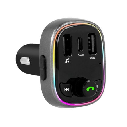 FM Transmitter Bluetooth 2x USB , 1x Type-C, 20watt