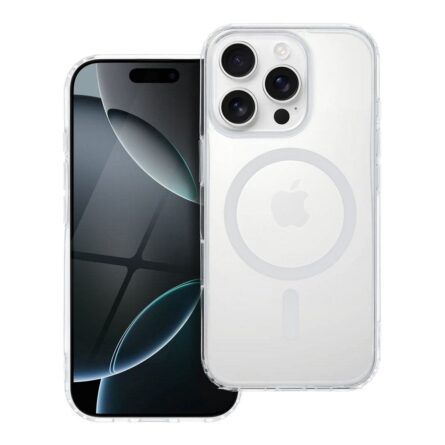Θήκη κινητού Forcell Drop Glue Colorful Ring Mag Cover Compatible with MagSafe for iPhone 12/ 12 Pro White