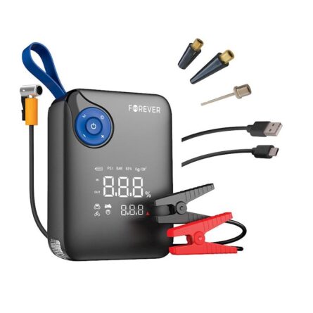 Αξεσουάρ αυτοκινήτου Forever Jump Starter 4in1 JS-400 Βlack Blue