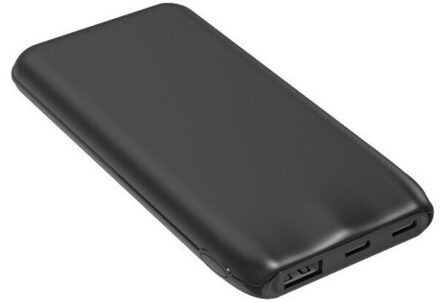 Powerbank Platinet 10000mAh 12W USB, Type-C, Fast Charging Cable Type-C to Type-C Black