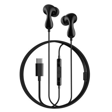 Ακουστικά Baseus Wired Earphones Encok CZ20 Type-C, 20Hz-40kHz, Hi-Res Cluster Black