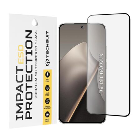 Προστασία οθόνης κινητού Techsuit ESD Glass for Xiaomi 15T Black