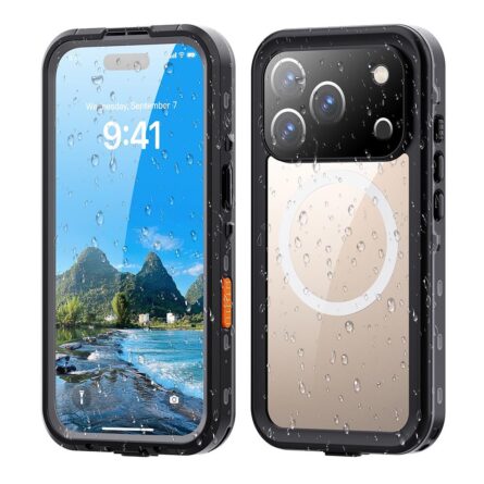Θήκη κινητού ShellBox Waterproof IP68 for iPhone 17 Pro / 18 Pro Black