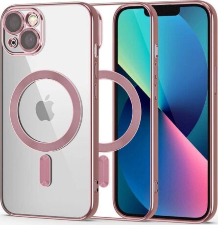 Θήκη κινητού Tech Protect Magshine MagSafe for iPhone 13 Rose Gold
