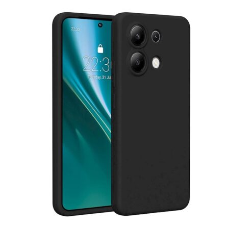 Θήκη κινητού Etteri Silicone for Xiaomi Redmi Note 13 4G Black
