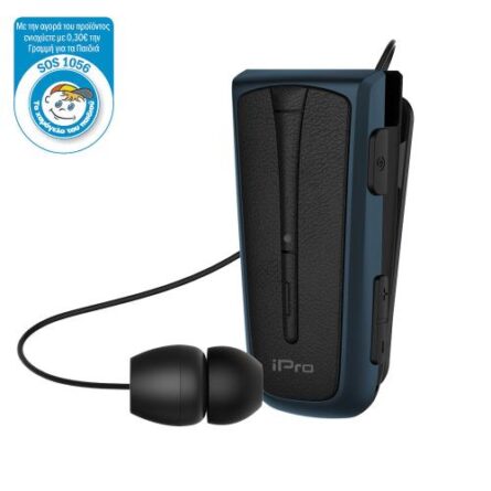 Ακουστικό iPro RH219s In-ear Bluetooth Handsfree Μαύρο / Μπλε