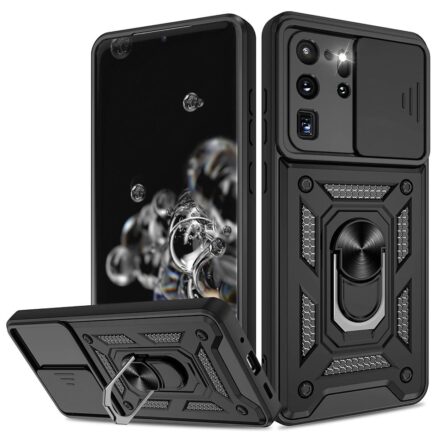 Θήκη κινητού Techsuit CamShield Series for Samsung Galaxy S20 Ultra 4G / S20 Ultra 5G Black