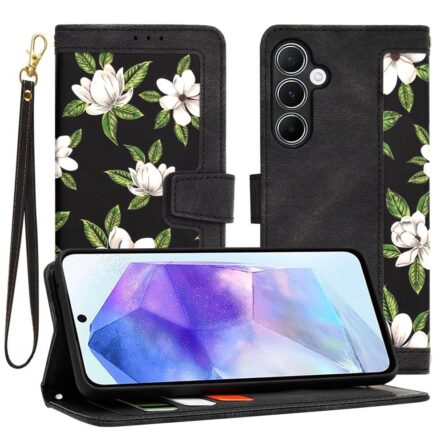 Θήκη κινητού Techsuit FlipCraft for Samsung Galaxy A55 5G Flowers of the Dawn