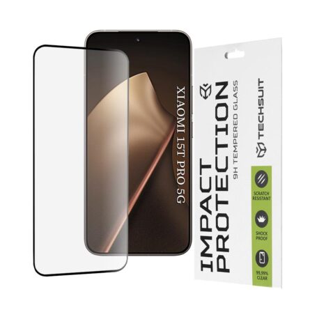 Προστασία οθόνης κινητού Techsuit 111D Full Cover / Full Glue Glass for Xiaomi 15T Pro Black