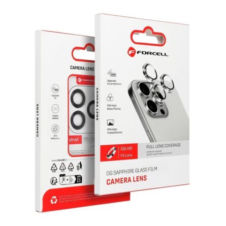 Προστασία Κάμερας Forcell for Samsung S25 Silver