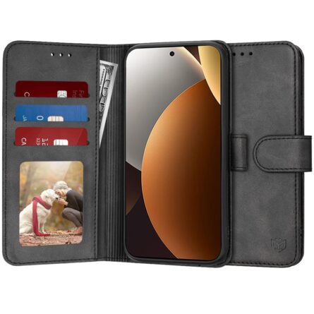 Θήκη κινητού Techsuit Diary Book for Xiaomi Redmi Note 15 Pro 5G Black