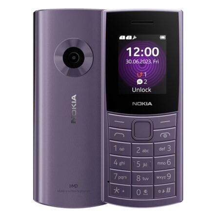 Κινητό με πλήκτρα ΝΟΚΙΑ 110 2024 2.0 DUAL SIM 4G 64MB/128MB Purple