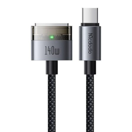 Καλώδιο Mcdodo Magnetic Cable CA-2070 USB-C to MagSafe 3 140W LED Indicator 2m Black