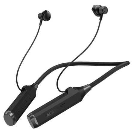 Ακουστικό Acefast Bluetooth N6 Behind the Head Neckband TF Card Slot IPX4 Black