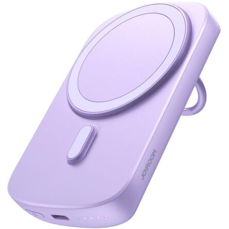 Powerbank JoyRoom MagSafe Wireless with Ring and Stand 6000mAh 20W, Purple