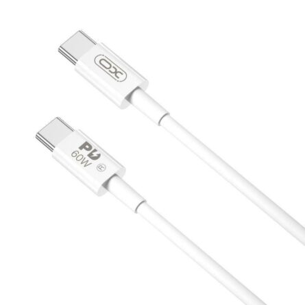 Καλώδιο XO Type-C - Type-C 60W 2m White