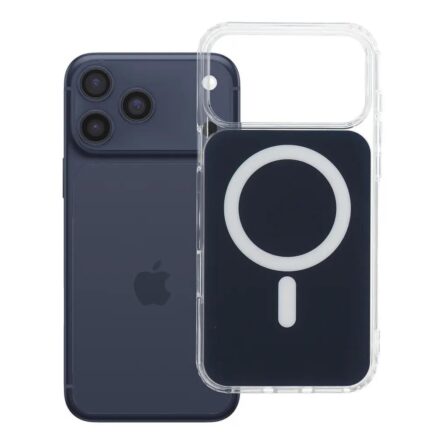 Θήκη κινητού Forcell Clear Fusion Mag Compatible with MagSafe for iPhone 17 Pro Max/18 Pro Max Navy Blue