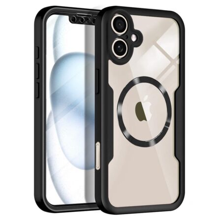 Θήκη κινητού Techsuit ColorVerse 360 MagSafe Series + Screen Protector for iPhone 17 Black