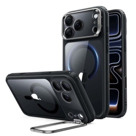 Θήκη κινητού ESR Classic Hybrid Kickstand MagSafe for iPhone 18 Pro / 17 Pro Clear Black