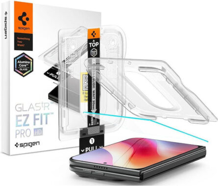 Προστασία οθόνης κινητού Spigen Glas. TR EZ-FIT Pro AC for iPhone Duo Clear